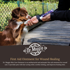 Dr. Maggie Skin Care Ointment | First Aid Ointment for Dogs And Cats |  Lick safe | All-natural Ingredients | Hot Spots & Wounds