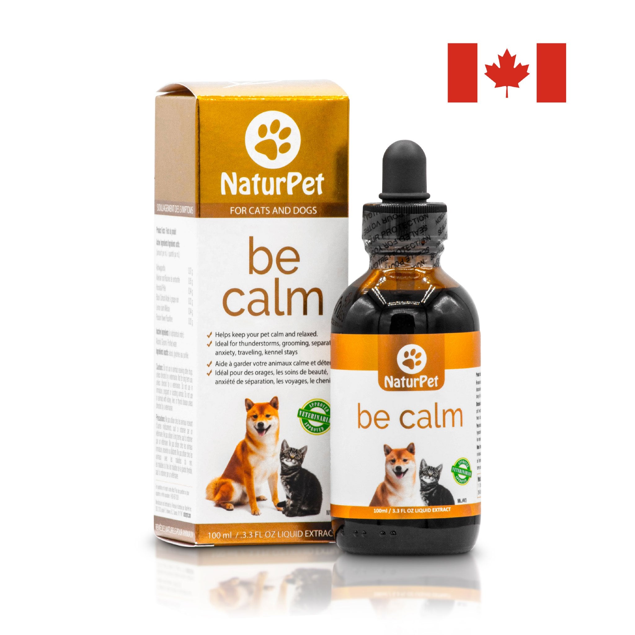 NaturPet Be Calm Product