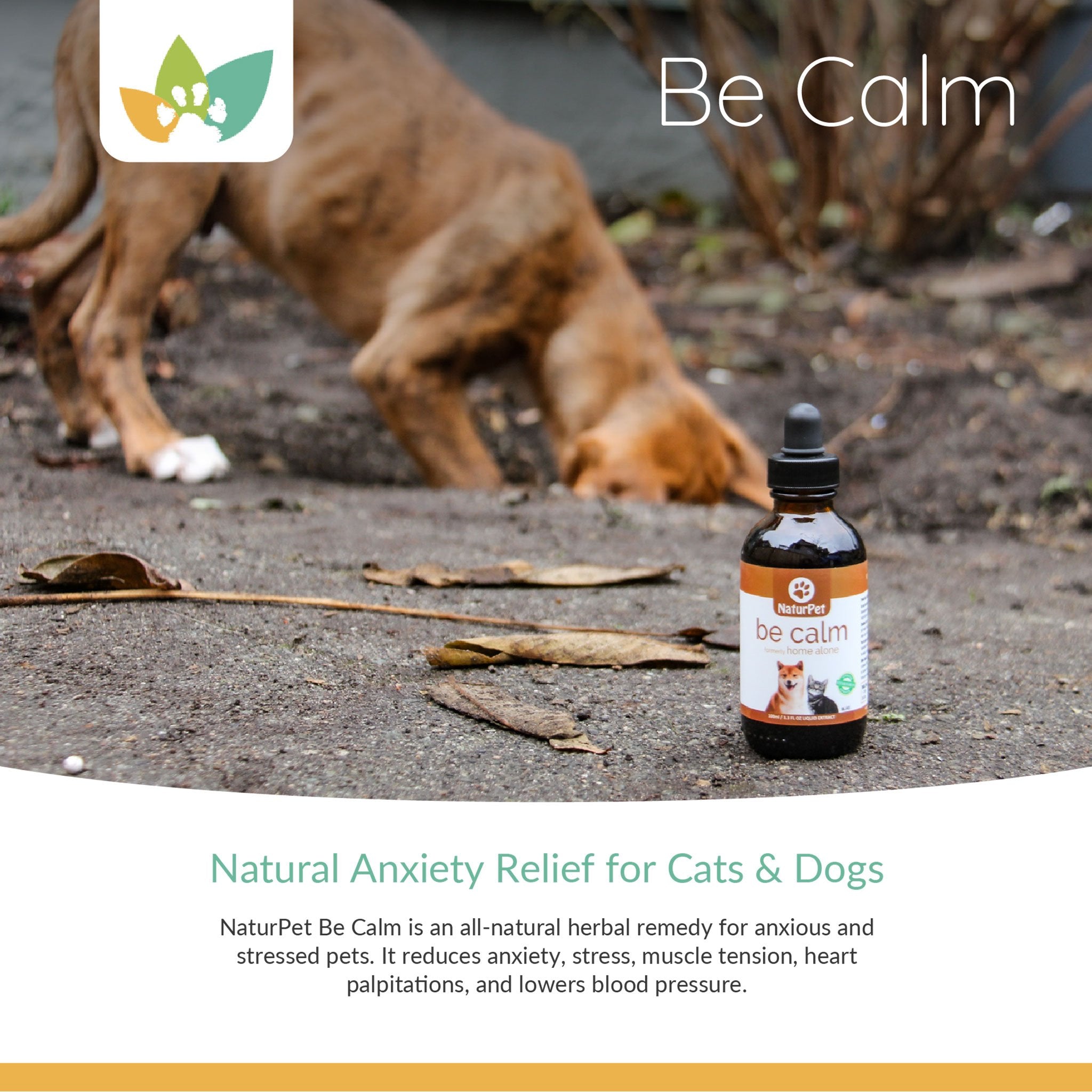 NaturPet Be Calm Product Info