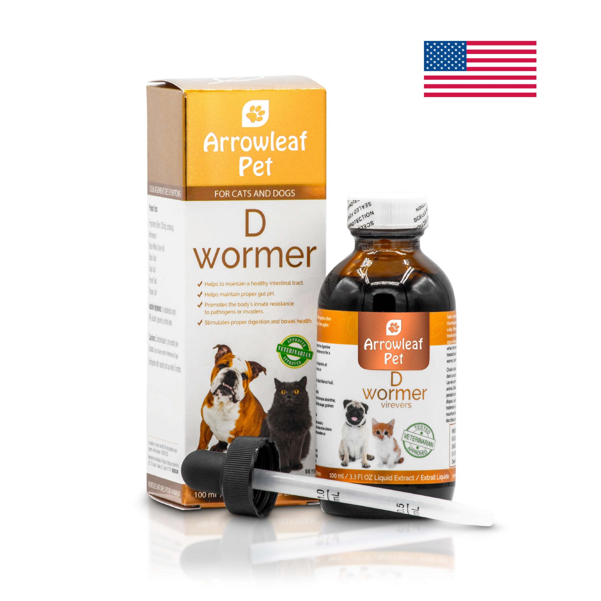 Arrowleaf Pet D Wormer Product