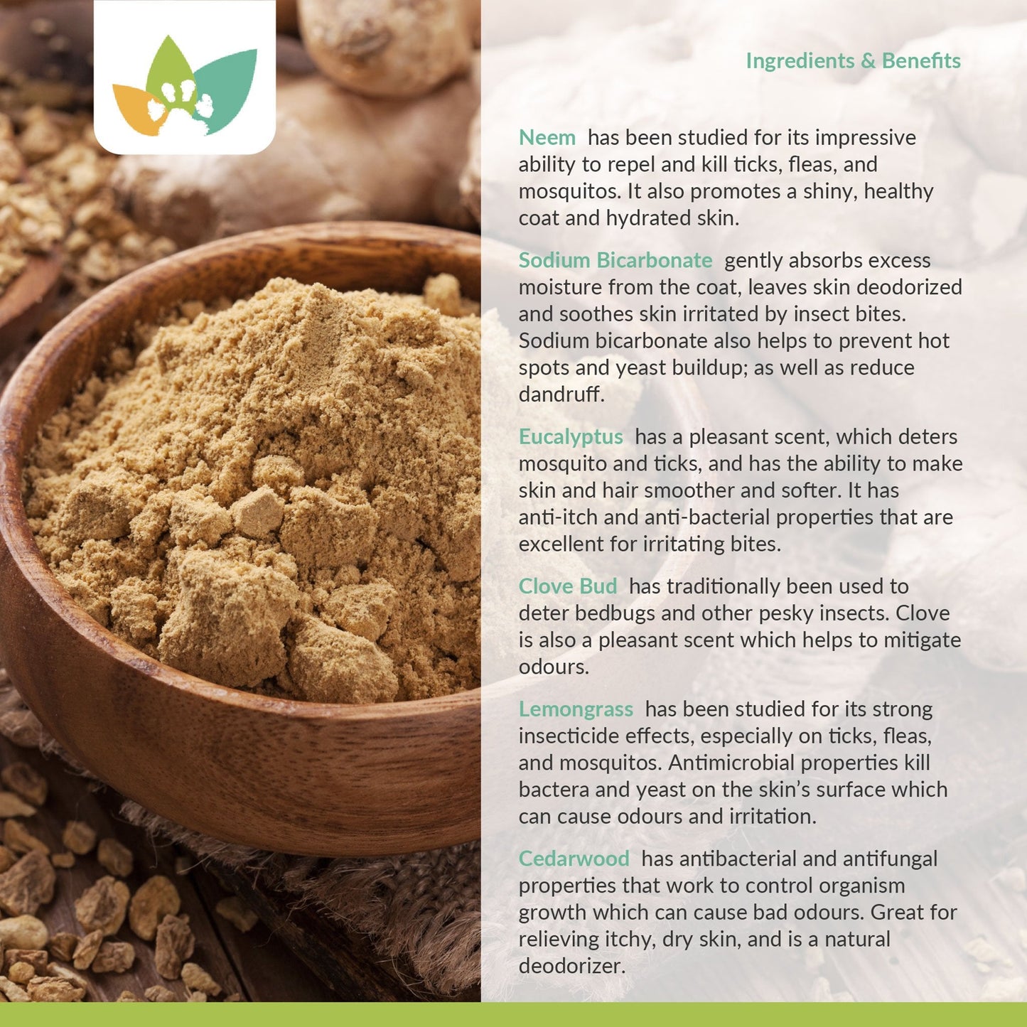 Arrowleaf Pet Outdoor Spray Ingredients