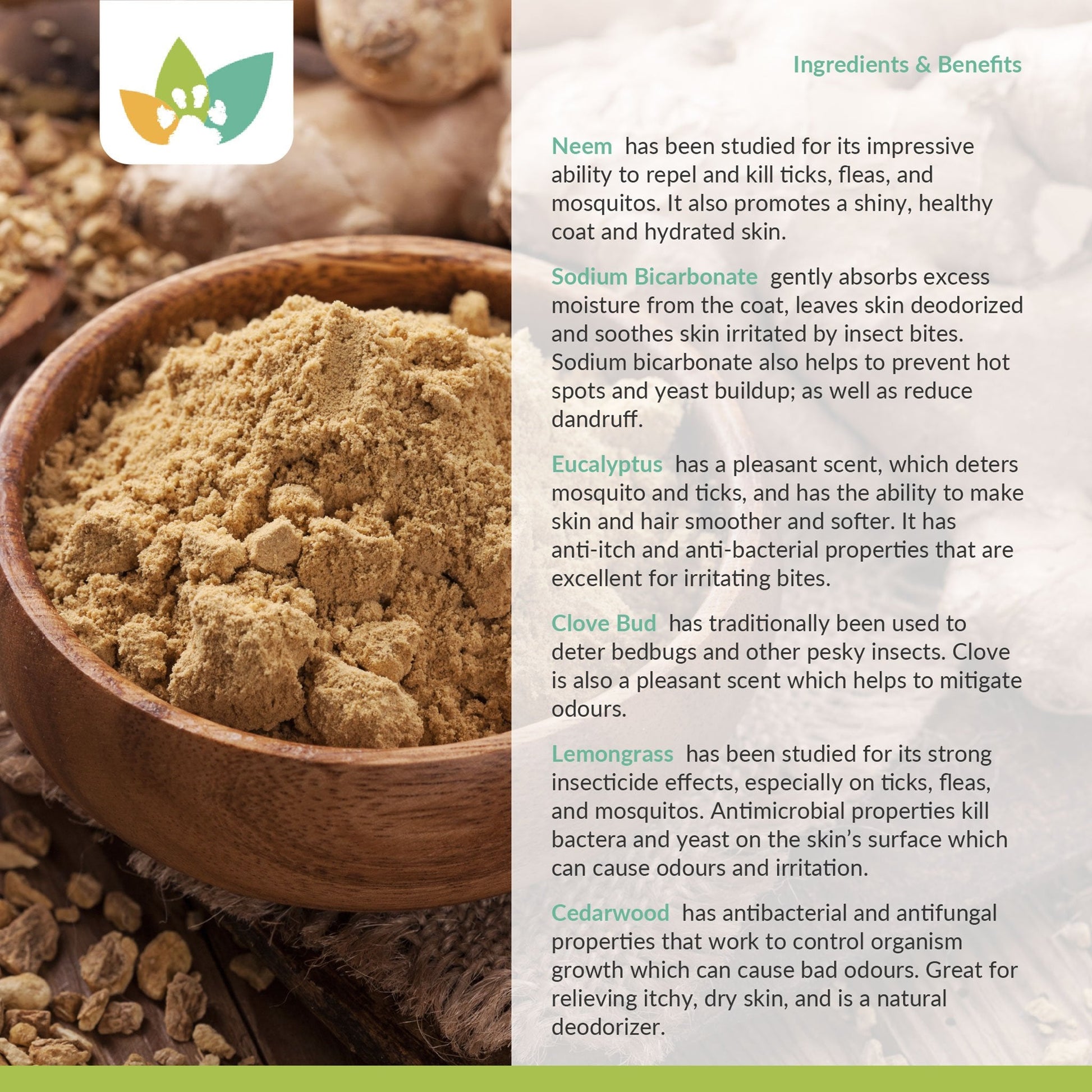 Arrowleaf Pet Outdoor Spray Ingredients