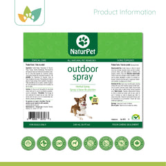 Arrowleaf Pet Outdoor Spray Label