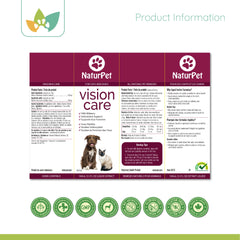 Arrowleaf Pet Vision Care Label